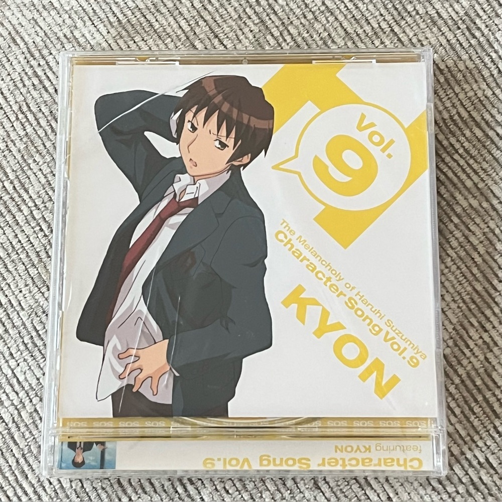 Melancholy of Haruhi Suzumoya Character Song Vol. 09 KYON. New sealed